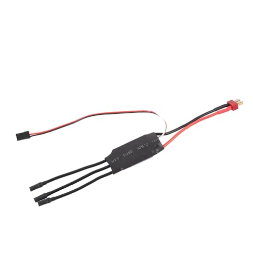 Brushless ESC 30A V2 RC Airplane Drone Motor Electric Speed Controller T Plug to Banana Female 3.5mm Lipo 2-4s