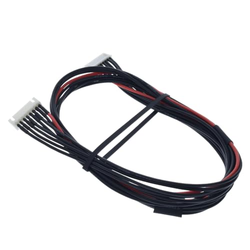7S JST-XH Balance Extensions - 60cm 20awg (100 Strand) Wire - Flexible Silicone Insulation - 2.54mm / 0.1" Pin Spacing - style: 7S_60CM_JST-XH