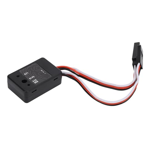 RC Gyro Module, Automatic Stabilization Control with Adjustable Sensitivity, for RC Cars Boats, Compatible with Digital Analog Servos