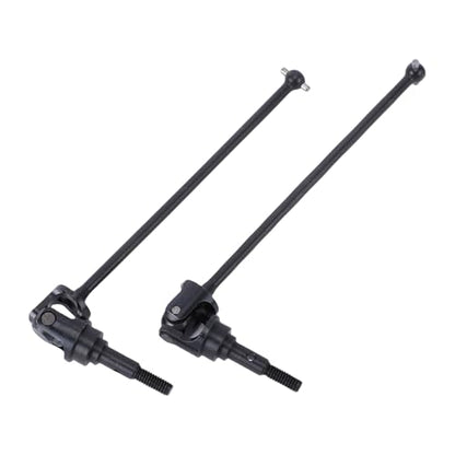 Steel Drive Shaft Wheel Stub Axle Set Compatible with FS-10 RC Car Truggy CNC Machined CVD Front Dogbones Adapter Universal Joint Replacement Part