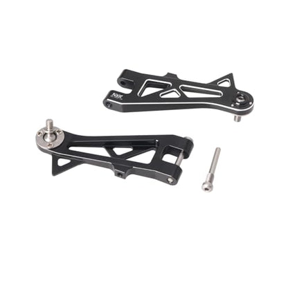 KYX Racing Aluminum Front Suspension Arm Set Upgrades Parts Accessories for 1/10 Rc Crawler Tamiya HOTSHOT II