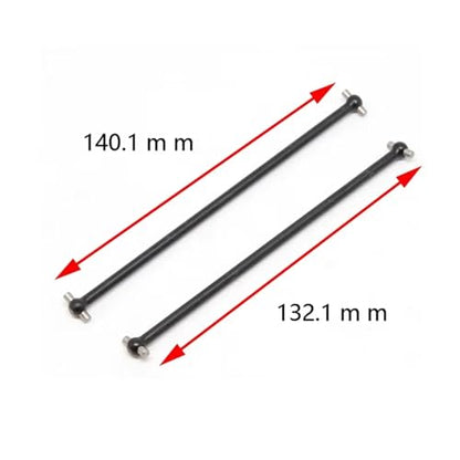 RC Upgrade Accessories for Losi for Lasernut for U4 1 Set Metal Front Rear Drive Shaft Dogbone for 1/10 for Buggy RC Car Upgrade Parts Accessories