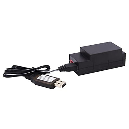 Blomiky 7.4V 2S 1000mAh 7.4Wh Lipo Rechargeable Battery and USB Cable Replacment for H16 H16BM H16PL H16DR RC Trucks / H16