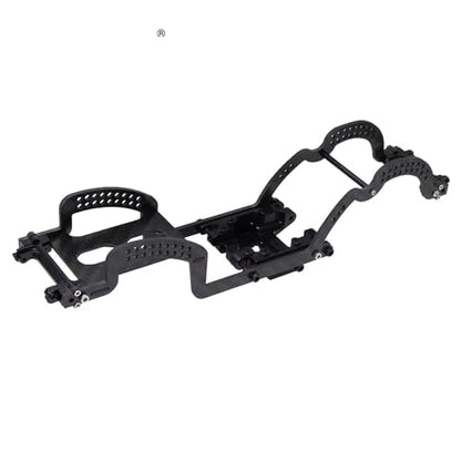 RC Crawlers Components For TRX4M For Bronco For Defender 1/18 For LCG Chassis Kit Frame Rails Braces Rock Sliders RC Crawler Car DIY Upgrade Parts Replacement(Set) - size: Set