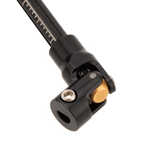 MEUS RACING SCX24 Driveshaft Cut to Length Driveshaft for 1/24 Axial SCX24 RC Crawler Car (Black) - color: Black