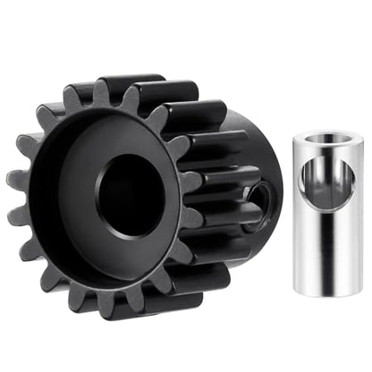 Steel 32P 5mm Pinion Gear 18T Motor Gears for RC Car Upgrade Parts | 1/5 1/6 1/8 1/10 1/14 1/16 1/18 Buggy Monster Truck Drift Off-Road Crawler - size: 18T
