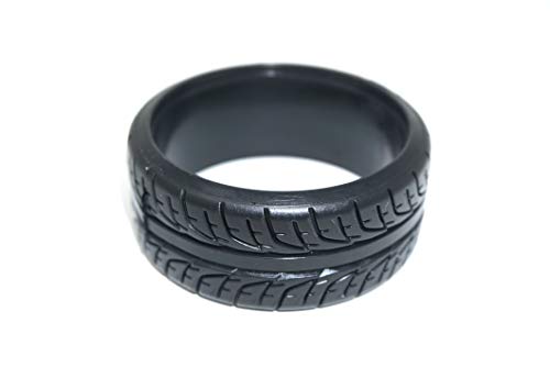 1/10 F-Shaped Hard Plastic On Road Drift Tires (4pc)