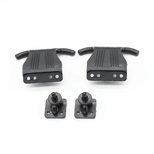 Compatible with Wltoys 284161 1/28 RC Car Upgrade Spare Parts Accessories 2 Set Front Bumper and Body Mount Post 284161-2558 RC Car Bumper