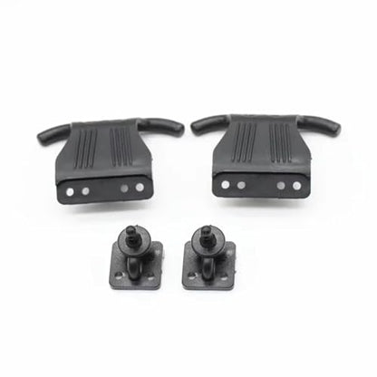 Compatible with Wltoys 284161 1/28 RC Car Upgrade Spare Parts Accessories 2 Set Front Bumper and Body Mount Post 284161-2558 RC Car Bumper