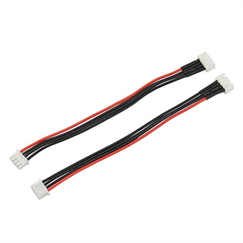 2pcs 15cm JST-XH 3S LiPo Balance Power Cable Connector 22AWG Extended Charging Wire Male Female Plug for RC Drone FPV Quadcopter Rechargeable Lipo Battery Charger DIY - size: 3S