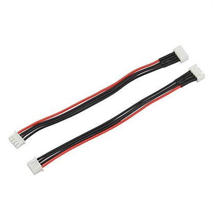 2pcs 15cm JST-XH 3S LiPo Balance Power Cable Connector 22AWG Extended Charging Wire Male Female Plug for RC Drone FPV Quadcopter Rechargeable Lipo Battery Charger DIY - size: 3S