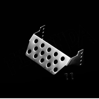 5PCS TRX4 Stainless Steel RC Skid Plate,RC Chassis Armor Protector Plate Protection for Traxxas TRX-4 82056-4 1/10 RC Crawler Car Upgrade Parts
