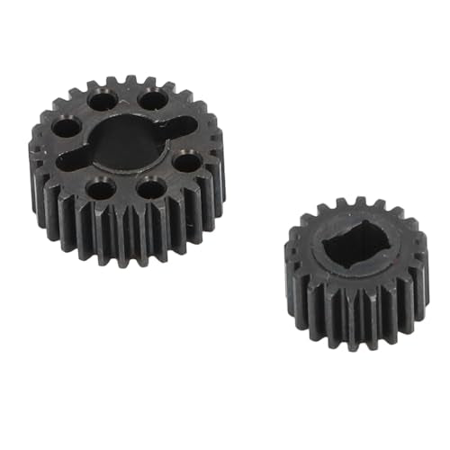 FILFEEL 2PCS Alloy Portal Gear Set 28T 20T Compatible with VS4-10 Phoenix Axle Low Noise Quick Assembly Precise Fit RC Crawler Replacement Kit