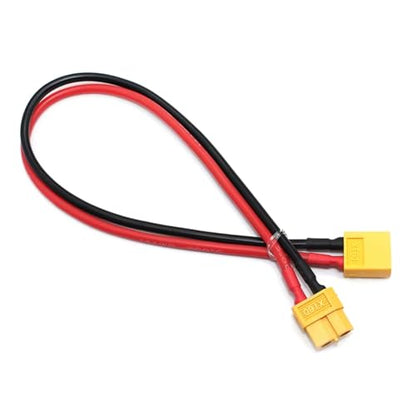 XT60 Female To Male XT60 14awg 150mm 200mm 300mm Silicone Wire Connector Plug Adapter Extended Cable For RC Tracked Car Lipo Parts Replacement RC Upgrade Parts(200mm) - size: 200mm