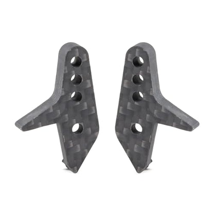 Single/Dual Carbon Rear Upper Link Riser for RC Crawler Axial 1/10 Capra F9 Portal Axle Anti Squat Upgrade Parts (Dual Riser) - color: Dual Riser