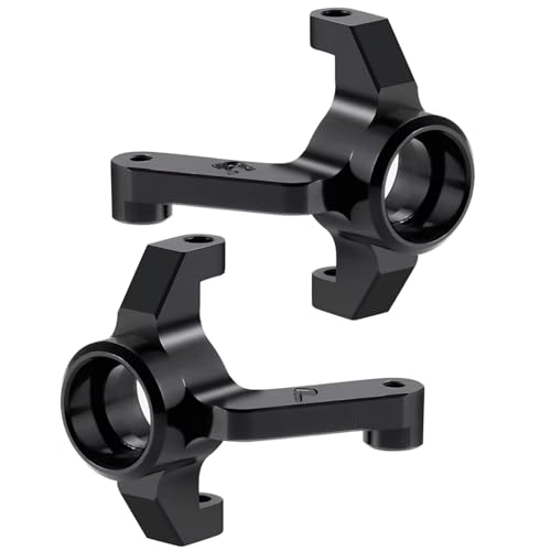 RC Modifications Spare Compatible with LOSI 1/24 Micro-B 2WD RC for Buggy Upgrades Parts 1 Set Aluminum Alloy Front Steering Knuckles