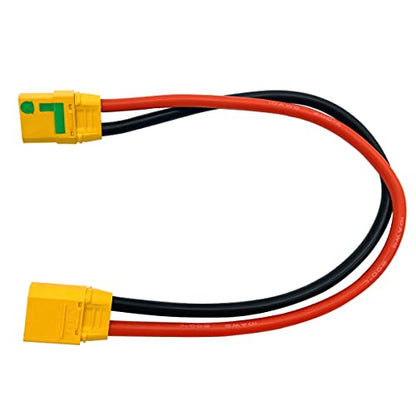 XT90-S Anti-Spark Female to XT90 Male Plug Extension Wire Cable Lead Silicone Wire 10AWG 30CM for Aircraft Model - style: XT90S Extension Cable