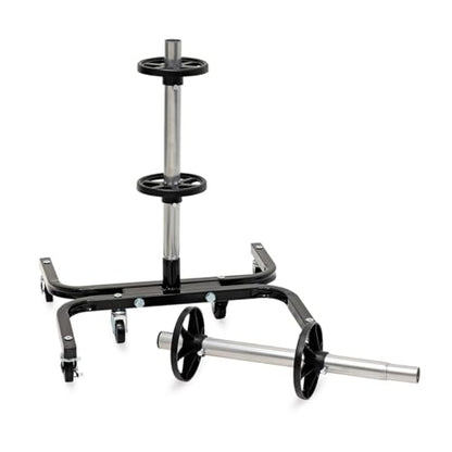 Eastwood Rolling Wheel Storage and Tire Rack Tree Dolly | Heavy Duty Tires Shelving & Rolling Tire Stand Organizer for Garage and Workshops | Holds 4 Wheels up to 275 lbs Weight Capacity