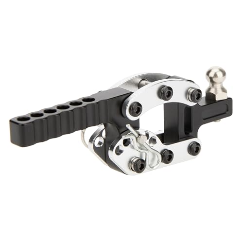 MEUS RACING 1/10 Scale RC Accessories RC Trailer Hitch, RC Tow Hook Drop Hitch Receiver for Axial SCX10 Traxxas TRX4