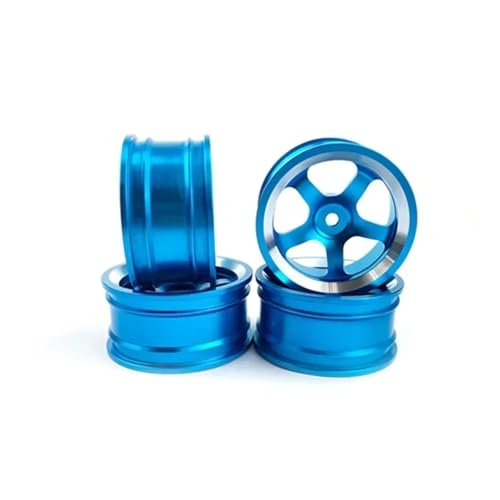 Parts For MN86KS G500 For MN MN86K 4WD Metal Upgrade Wheel Hub Rim Car Crawler Off Road Truck RC Spare Parts DIY Vehicles(Blue) - color: Blue
