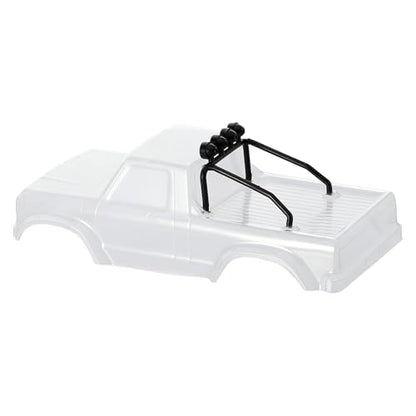 INJORA RC Clear Body with Roller Cage for 1/24 RC Tracked Car Axial SCX24 Upgrade Parts
