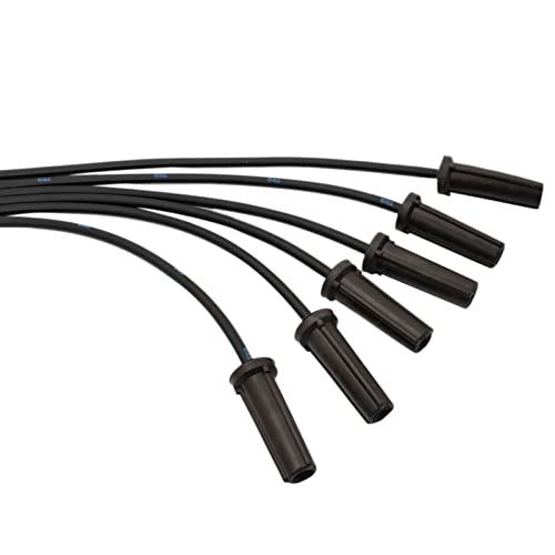 TRQ Ignition Spark Plug Wire Kit Set | For GMC Chevrolet Van Truck 4.3L V6 - style: IWA69057