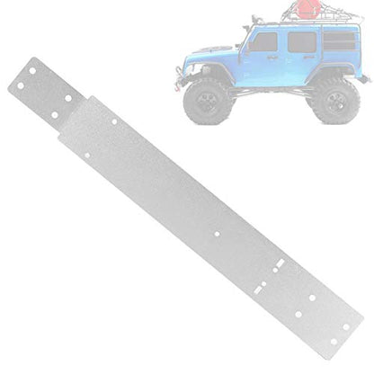 REMO 1/10 RC Car Chassis Bracket Plate, Aluminum Alloy Chassis Plate Replacement, High Strength Lightweight Durable Spare Part with Glossy Surface, Precision Engineered for REMO 10