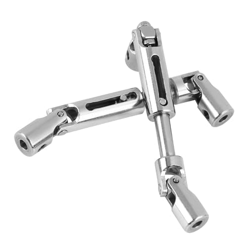 RC Military Truck Upgrade Parts Featuring a Solid Metal Universal Joint Design, Serves as Drive Shaft Replacement Parts for The WPL 1/16 Scale RC Lineup,