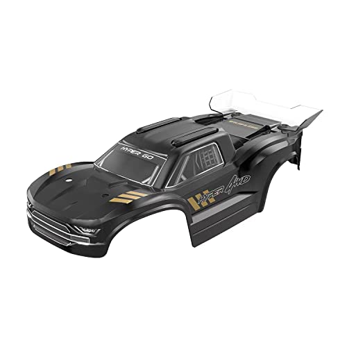HYPER GO 1601M 1:16 Scale RC Car Accessories Shell Body, Spare Parts RC Vehicle Bodies for H16DR & H16BM & H16GT - color: Black