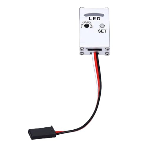 RC 3 Axis Gyro Stable Aluminum Housing for RC Drift Rally Trucks with 3 Wire Servo