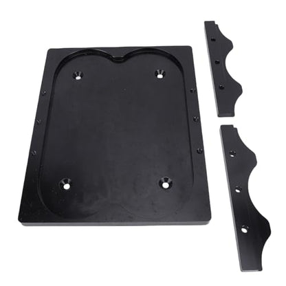 Battery Billet Pallet Battery Tray Battery Mount 6061-T6 Aluminum Alloy Anodized Universal Replacement for Optima 34 78 Batteries with High Strength Secure Installation
