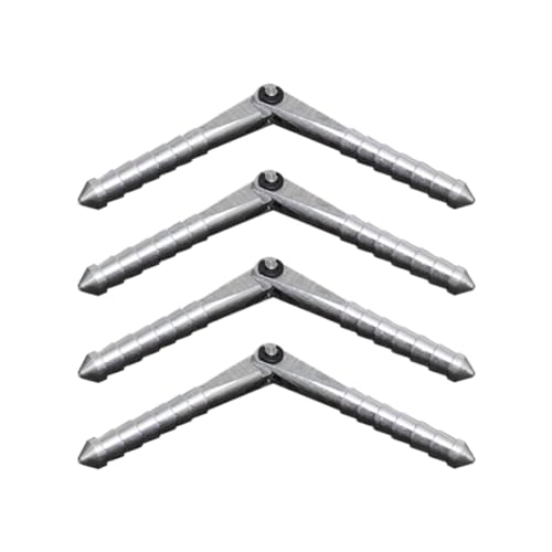 Metal Pin Hinge 5pcs Diameter 4.5mm X L68mm Compatible with RC Aircraft Model