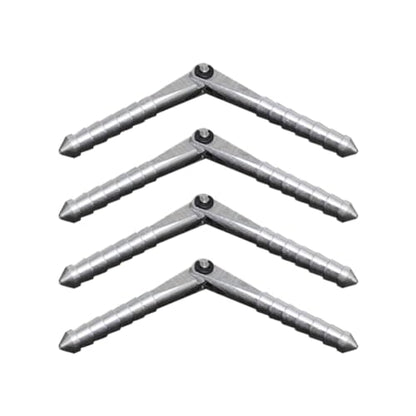 Metal Pin Hinge 5pcs Diameter 4.5mm X L68mm Compatible with RC Aircraft Model