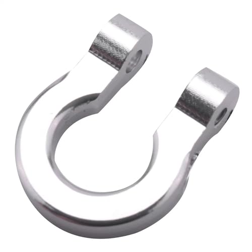 Compatible with SCX10 for Trx4 1/10 RC Crawler RC Parts Accessories 8Pcs Metal Trailer Hook Hitch Tow Shackles RC Car Accessories