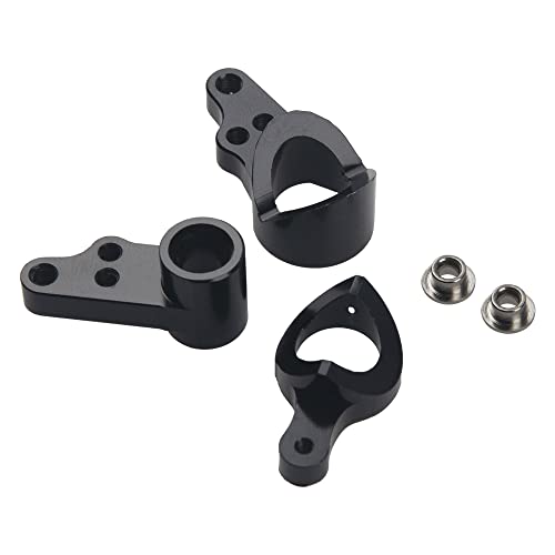 Share Goo Metal 44T Diff Gear Reduction Gear & 27T Motor Gear Pinion Gears Set & RC Steering Knuckle Kit Hub Carrier C Hub Carriers Rear Axle Carrier
