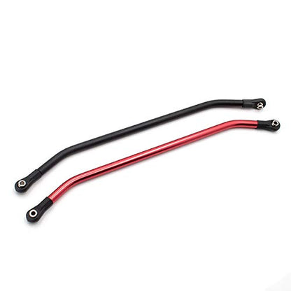LCX Racing 1/10th RC Crawler Car Aluminum AR60 OCP Front Axle Steering Link for Axial Wraith RR10 SMT10 AX10, Upgrades Parts Accessories (Black) - color: Black