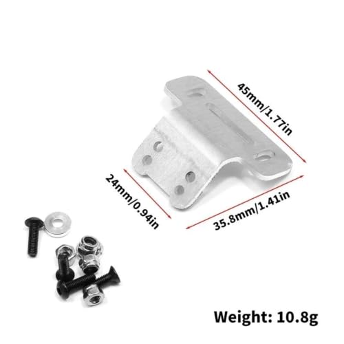 Rc for Buggy Spoilers Mount Brackets Aluminum for Tamiya for Tt-02b Tt-02br Ms Df-02 Dt-02 Dt-03 for Edge 1/10 Car Parts RC Car Upgrade Parts