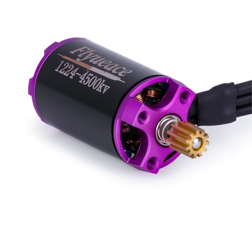 25A Brushless ESC 1224 4500KV Brushless Outer Rotor Motor Combo Kit for 1/24 Axial SCX24 AX24 RC Crawler Rock Truck Car Upgrade