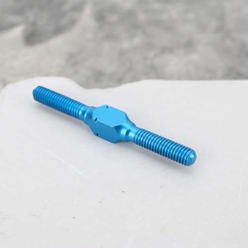 4X Aluminum Alloy Turnbuckle Shaft 3x32mm Blue Compatible with Tamiyas 54249