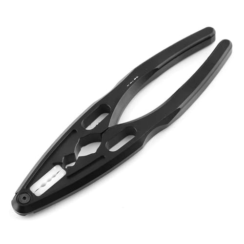 RC Crawlers Components For Traxxas For Axial XV01 1/8 1/10 94111 1pc 6 IN 1 Metal Shock Absorber Pliers Rod Ball Clamp Multi-function Tool RC Crawler Car Parts(Black) - color: Black