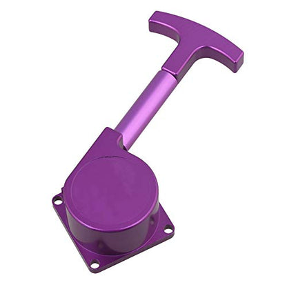 Purple R020 18 RC Replacement for Nitro Engine Alloy Pull Starter Recoil Start for Model CAR Universal Upgrade Parts