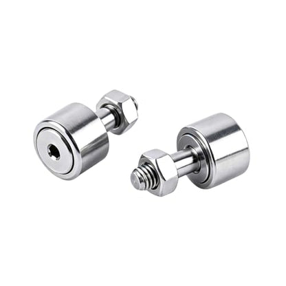 1Pcs CF4 SUS304 Stainless Steel Cam Follower Bearing KR12 Curve Roller Bearing M4X12X20 mm - size: M4X12X20