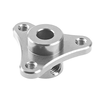 Aluminum Alloy Slipper Clutch Eliminator Compatible with Arrma 1/8 Kraton Senton Typhon Outcast 1/7 Felony Infraction RC Car Upgrade Parts (Silver) - color: Silver