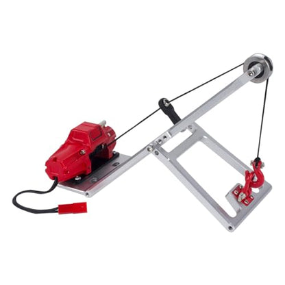 RC Winch/Servo Rescue Tow Truck Crane Arm Wrecker DIY Tool 1/10 RC Crawler Car Axial SCX10 D90 TRX4 Capra LCG Chassis Part (B Tow Truck Kit) - color: B Tow Truck Kit