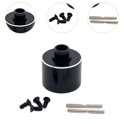 harayaa RC Car Diff Case Set Metal Diff Case Gear 1/12 Multifunction Sturdy Differential