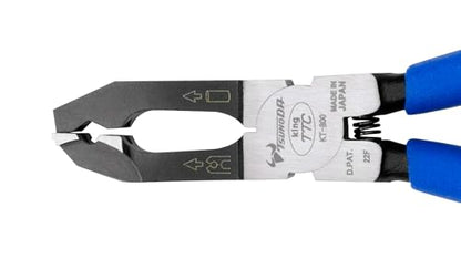 Tsunoda KT-800, Multi-Angle Master Link & E-Ring Pliers, Open & Close Chain Links, 6-Inch, Made in Japan - style: 2 Way Jaw