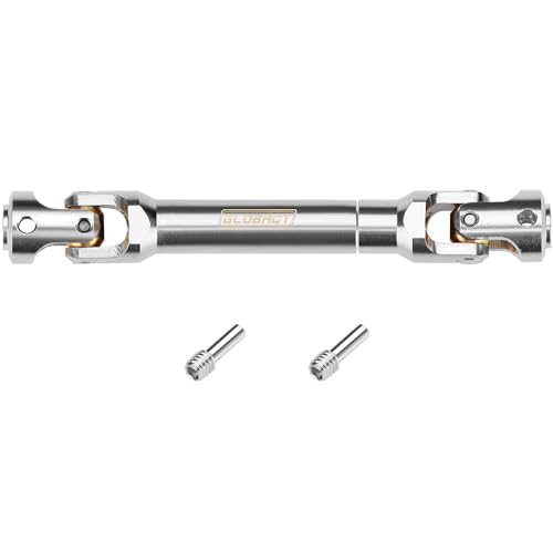 Stainless Steel Driveshaft for 1/10 RC Crawler TRX4 SCX10, 96-131mm | CNC Machined, Heavy-Duty Drive Shafts, Splined Engagement - size: 96-131mm