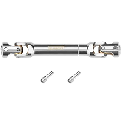Stainless Steel Driveshaft for 1/10 RC Crawler TRX4 SCX10, 96-131mm | CNC Machined, Heavy-Duty Drive Shafts, Splined Engagement - size: 96-131mm