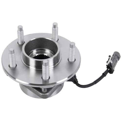 513189 Front Wheel Hub Bearing Assembly ABS 5 Lugs 1 Pack | Fits 2005-2006 Chevy Equinox, 2002-2007 Saturn Vue, Automotive Replacement Front Wheel Hub Assembly - size: 513189/1PC