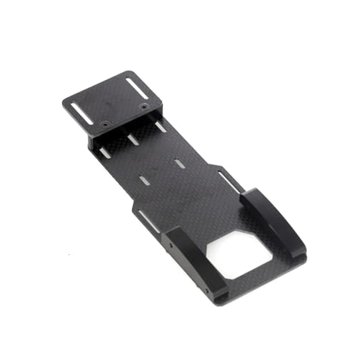 LCX 1/10th RC Crawler Car Carbon Fiber Battery Tray for Axial SCX10 II, Upgrades Parts Accessories